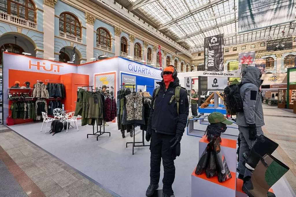 OrelExpo. Стенд QUARTA. Одежда H.U.T.
