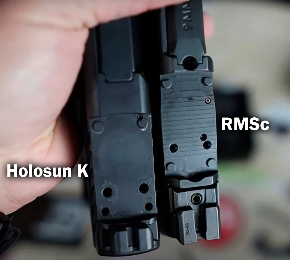 Стандарты Holosun K и RMSc