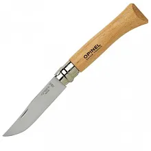 Нож складной Opinel Tradition 12, нержавеющая сталь, бук