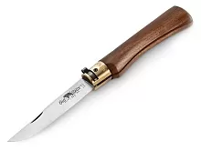 Нож складной Old Bear Classical Walnut L, сталь W1.4060, Satin, орех