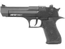 Пистолет охолощенный Retay EAGLE X (Desert Eagle) 9mm P.A.K. чёрный