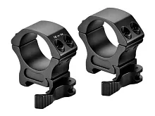 Кольца Target Optic 25,4мм на Picatinny, быстросъёмные, низкие, BH=24,25мм