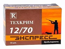 Патрон 12/70 дробь 5 (35г) Техкрим Экспресс (10 штук)