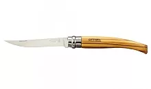 Нож Opinel серии Slim 10, рукоять - олива