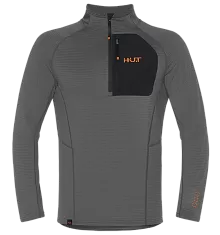 Термобельё мужское H.U.T. Yugan, лонгслив с воротником, серый