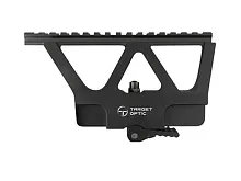 Кронштейн Target Optic боковой быстросъёмный, АК/Сайга, Picatinny 16 слотов