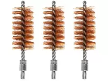 Набор ёршиков ShotTime, щетинные (бронза), 3 шт,калибр 12, резьба M5 (Папа)