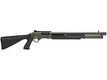 Ружьё помповое Fabarm Martial O.D.Green 12/76 L=510мм пластик