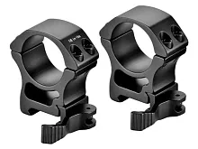 Кольца Target Optic 30мм на Picatinny, быстросъёмные, средние, BH=32,1мм