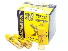 Патрон 20/76 дробь 3 (36г) Clever (25 штук)
