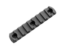 Планка Picatinny Magpul M-LOK ALUMINUM RAIL, 9 слотов, алюминий чёрный