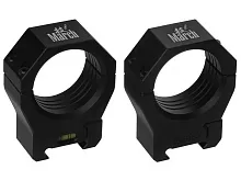 Кольца March GEN III 34мм на Picatinny, высокие (h=34мм)