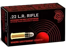 Патрон 22 LR Geco Rifle LRN 2.6г/40gr (50 штук)