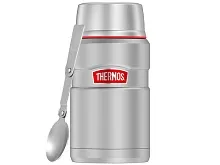 Термос для еды THERMOS KING SK-3020 RCMS 0.71L, складная ложка, сталь