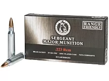 Патрон 223 Rem. TulAmmo FMJ 3.56г/55gr латунь, гильза оцинкованная