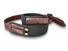 Ремень оружейный Blaser зеленый с быстросъемной и QD антабками