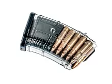 Магазин Pufgun на ВПО-133/Сайга-МК/М, 10 патронов, прозрачный