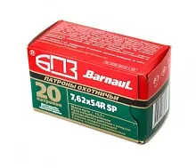 Патрон 7.62x54R БПЗ SP 13.2г/203gr полимер (20 штук)