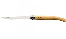 Нож складной Opinel Beech Effile 15, филейный, нержавеющая сталь, бук