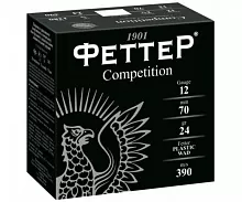Патрон 12/70 дробь 7.5 (24г) Феттер Trap Competition (25 штук)