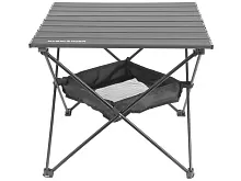 Стол туристический складной Overlander реечный нагрузка 20 кг чёрный