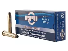 Патрон 45-70 Government Partizan SJFP 26.25г/405gr (20 штук)