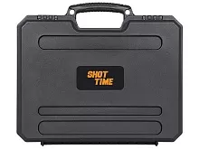Кейс для пистолетов ShotTime 33x28x8.6 см IP65 полипропилен пена чёрный