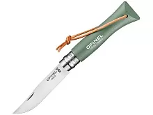 Нож складной Opinel Bushwhacker Sage 06, нержавеющая сталь, шалфей