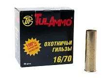 Гильза 16/70 Tulammo, латунная, ОМЦ
