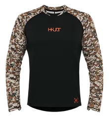 Лонгслив мужской H.U.T. Vorga, камуфляж Trailblazer/чёрный