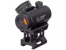Коллиматор Target Optic 1x20, Weaver, красная марка, точка 2 MOA, проставка