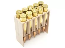 Патрон 338 Lapua Mag. Fiocchi HP BT 19.4г/300gr (10 штук)