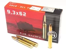 Патрон 9.3x62 Geco Plus 16.5г/255gr (20 штук)