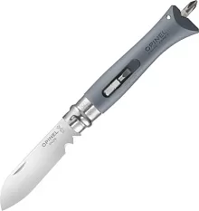 Нож складной Opinel DIY 09, нержавеющая сталь, полимер, сменные биты, серый