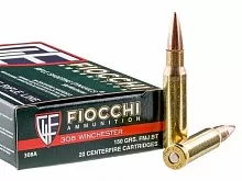 Патрон 308 Win. Fiocchi Sierra MatchKing HP BT 11.34г-175gr (20 штук)
