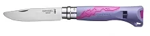 Нож Opinel серии Specialists Outdoor Junior 07, фиолет/фуксия
