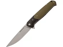 Нож складной GhostBlade Rune, сталь D2, 58-62 HRC, рукоять G10 оливковая