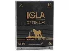 Патрон 12/70 картечь 6.2мм (32г) IGLA Optimum (10 штук)