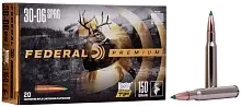 Патрон 30-06 Sprg. Federal Nosler Ballistic Tip 9.72г/150gr (20 штук)