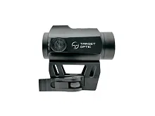 Коллиматор Target Optic 1x23, Weaver, точка 2 MOA, быстросъёмный кронштейн