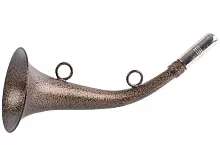 Горн охотничий 24 cм (сталь), круглый