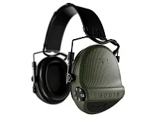 Наушники активные MSA Sordin Supreme X2 Headband Green, пена/кожа/зелёные