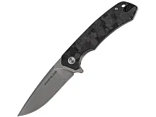 Нож складной GhostBlade Ethereal, сталь D2, 58-62 HRC рукоять карбон чёрная
