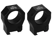 Кольца March GEN III 30мм на Picatinny, высокие (h=34мм)
