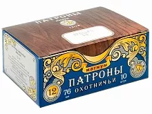 Патрон 12/76 дробь 0 (46г) СКМ Магнум (10 штук)