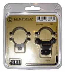 Кольца Leupold QR быстросъемные  с выносом 25,4мм средние