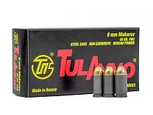 Патрон 9mm Makarov TulAmmo FMJ 6г/92gr (50 шт./уп.) 