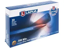 Патрон 308 Win. Lapua FMJBT Subsonic 13.0г/200gr (20 штук)