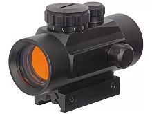 Коллиматор Target Optic 1x30, Weaver/призма 11мм, красная марка,точка 2 MOA