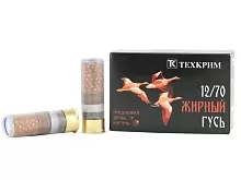 Патрон 12/70 картечь 6.5мм (38г) Техкрим Жирный Гусь (10 штук)